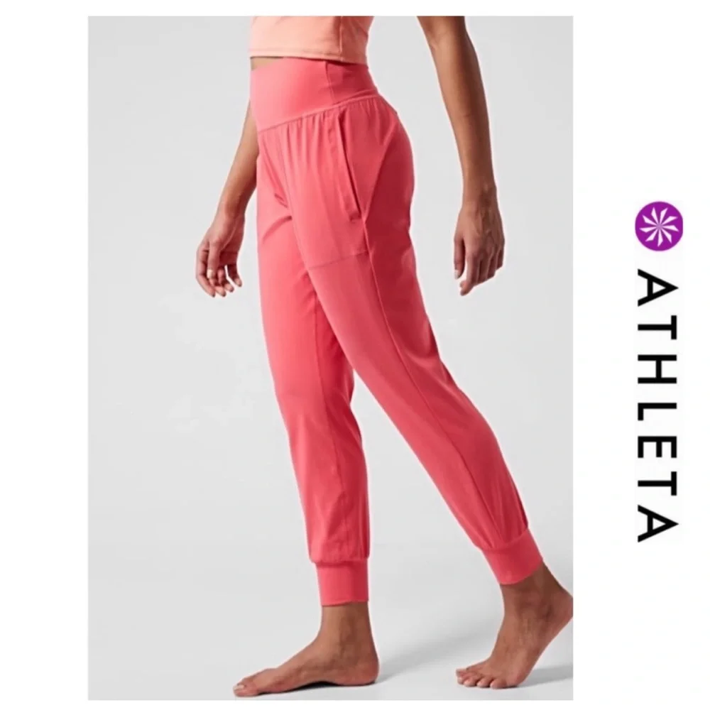 ♥️ ATHLETA Salutation Jogger Large High-Rise Pants Buttery Soft Pants Nwt’s-$90 - Picture 3 of 6